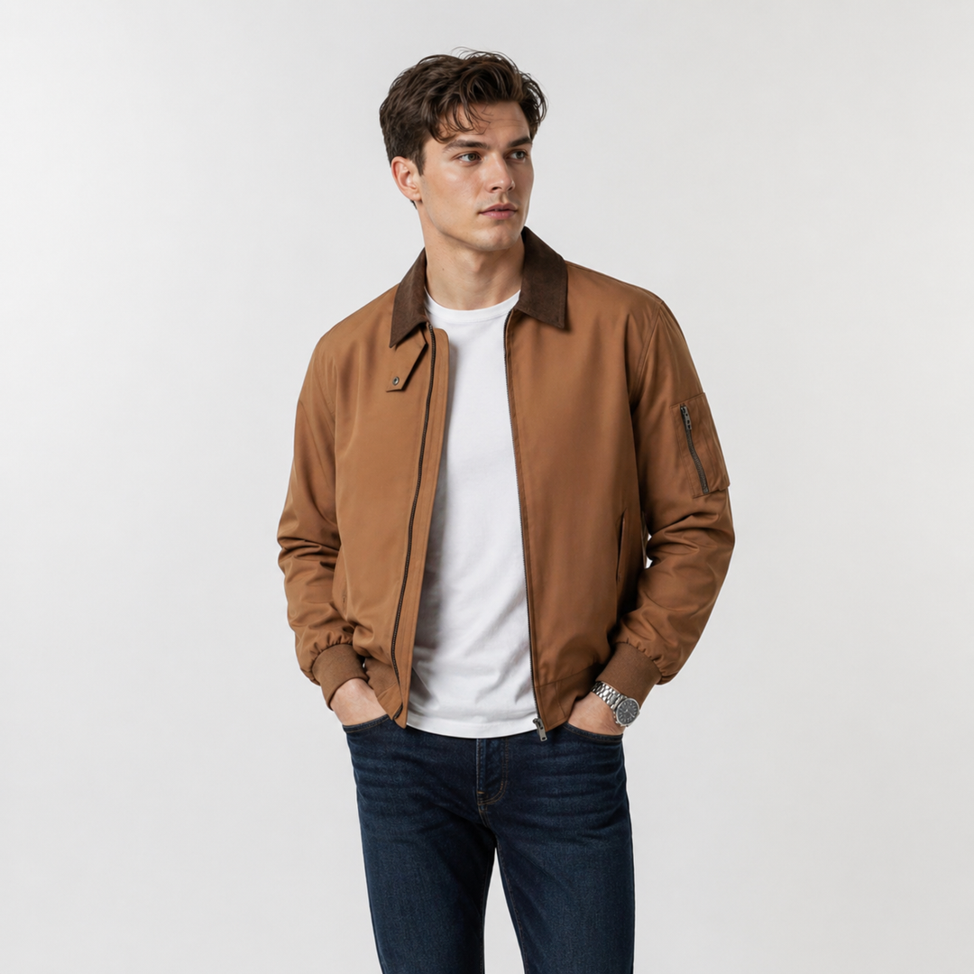 Men's Classic Harrington Jacket – Kalanzo
