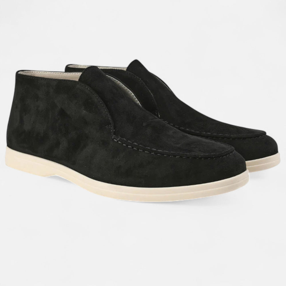 Men's Old Money High Suede Loafers – Kalanzo