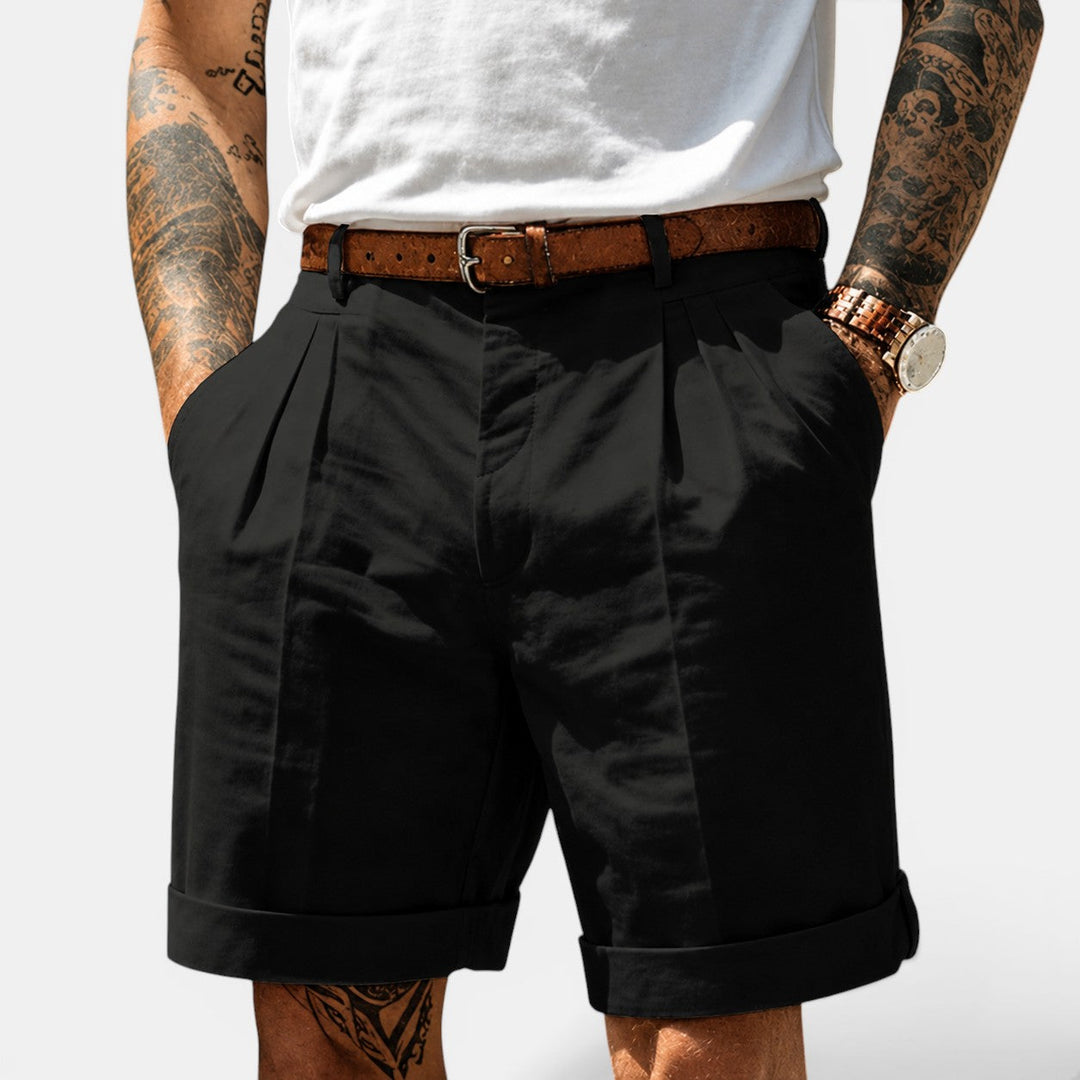 Men's Relaxed Linen Shorts – Kalanzo
