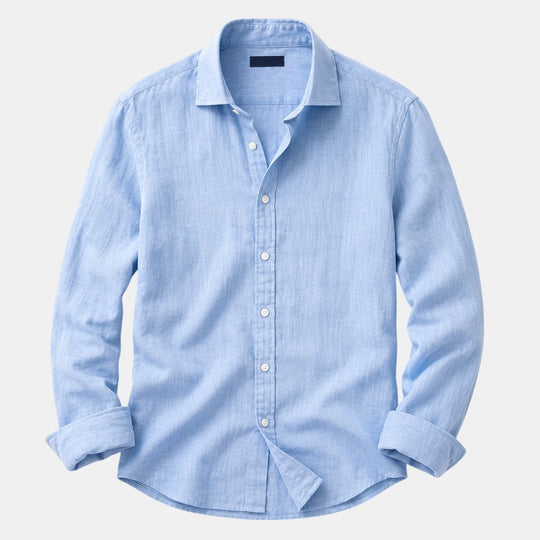 Men's Breathable Linen Shirt – Kalanzo