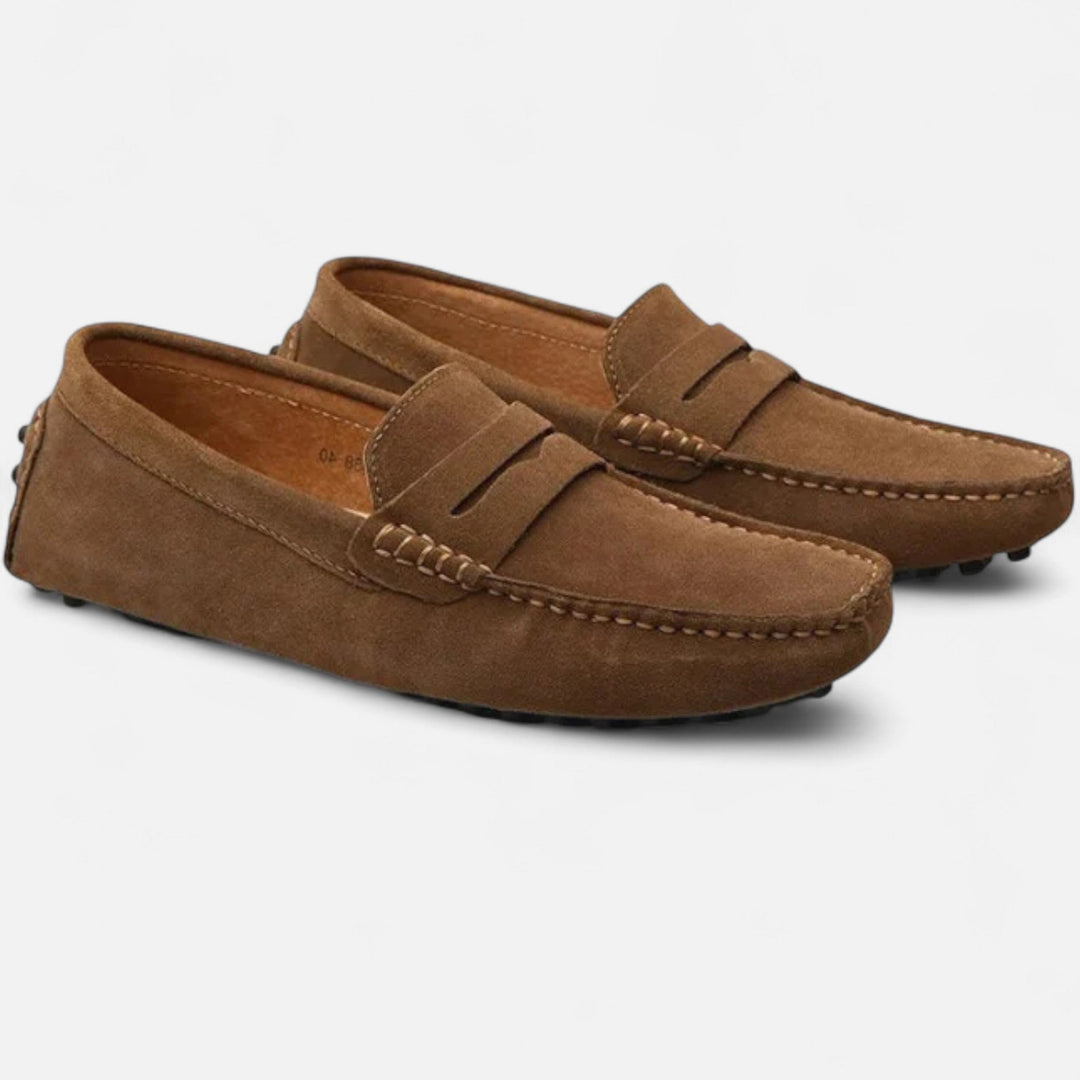 Men's Suede Driver Loafers – Kalanzo