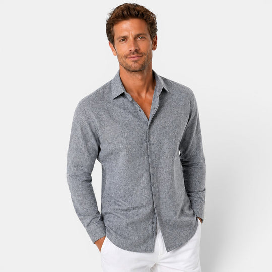 Men's Linen Breathable Shirt – Kalanzo