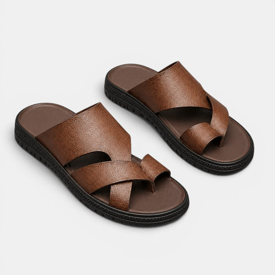 Men's Comfortable Leather Sandals – Kalanzo