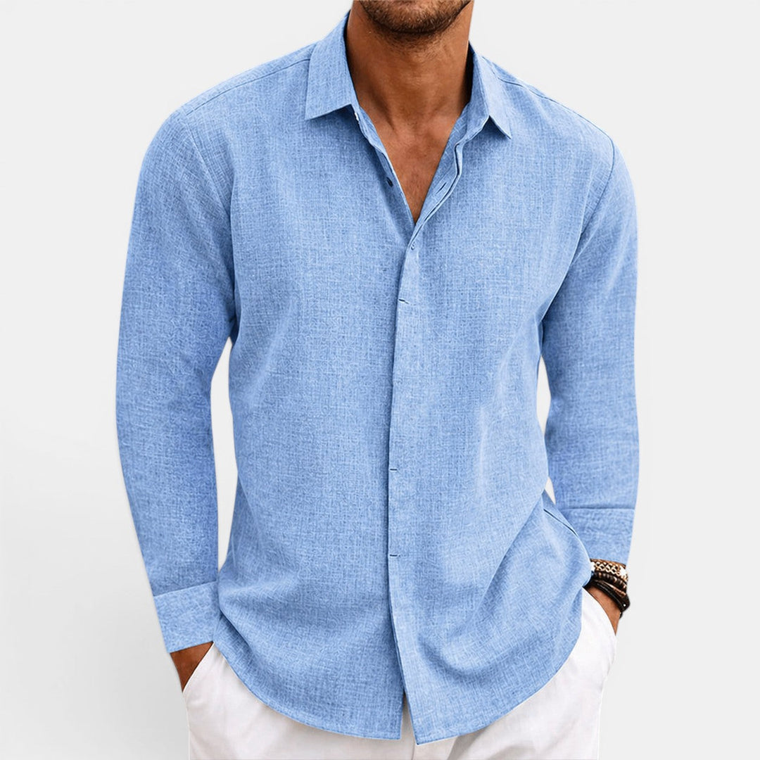 Men's Linen Breathable Shirt – Kalanzo