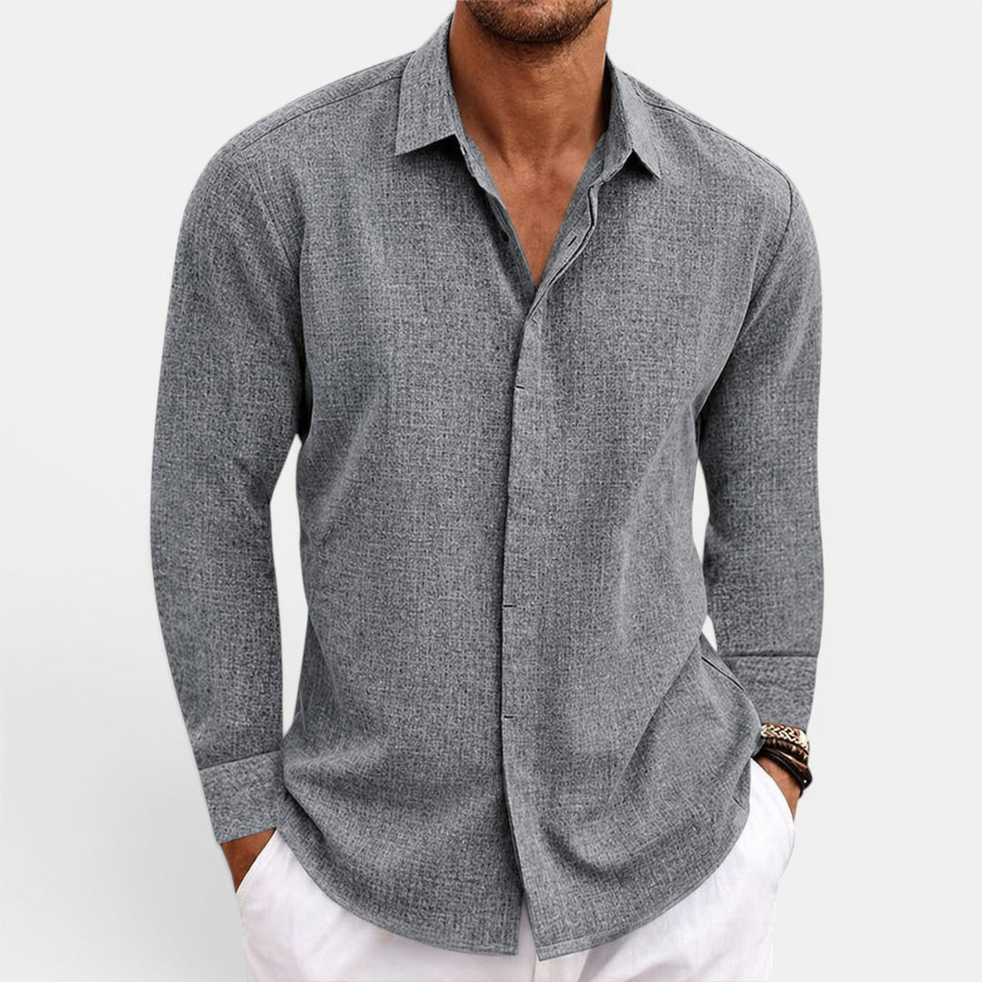Men's Linen Breathable Shirt – Kalanzo