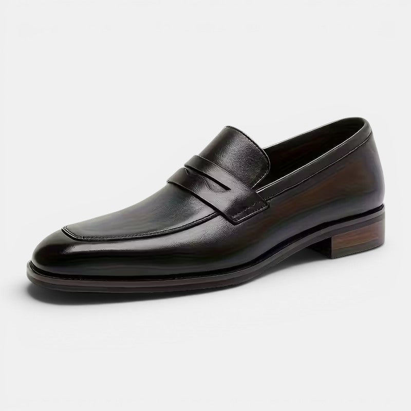 Men's Cow Leather Business Loafers – Kalanzo