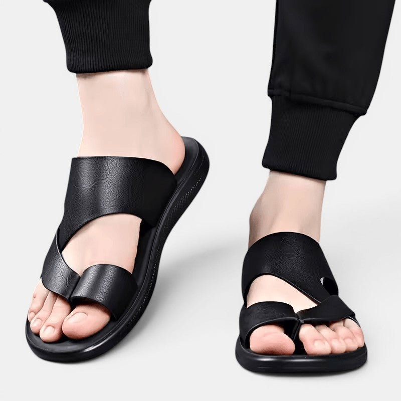 Men's Comfortable Leather Sandals – Kalanzo