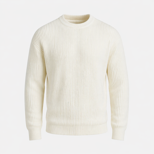 Men's Knit Crewneck Sweater – Kalanzo
