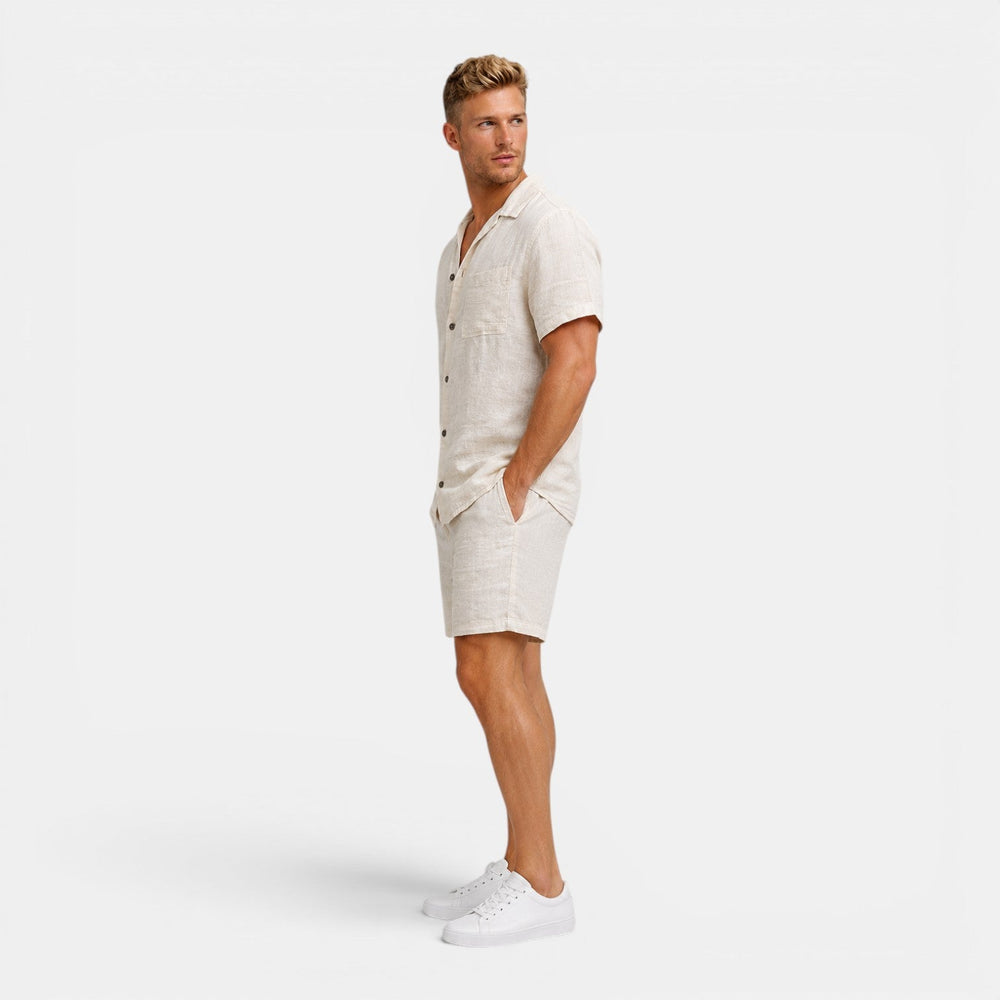 Men's Short Linen Summer Set – Kalanzo