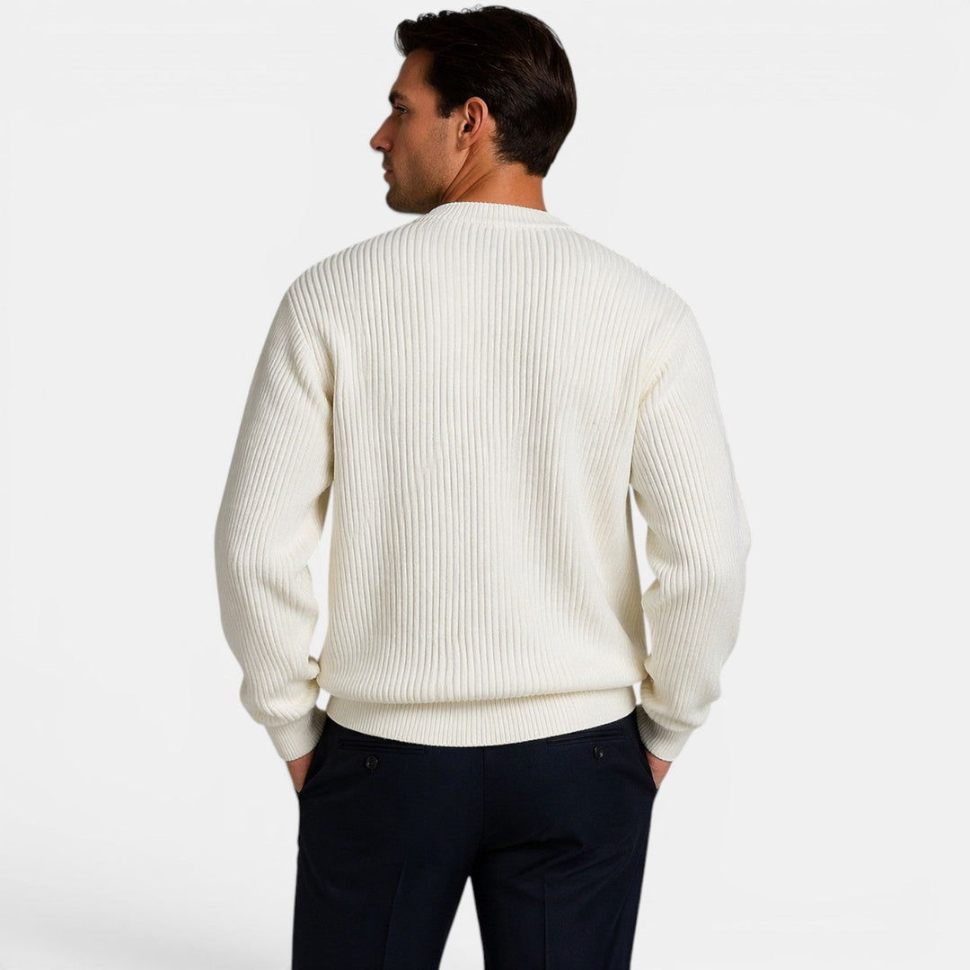 Men's Knit Crewneck Sweater – Kalanzo