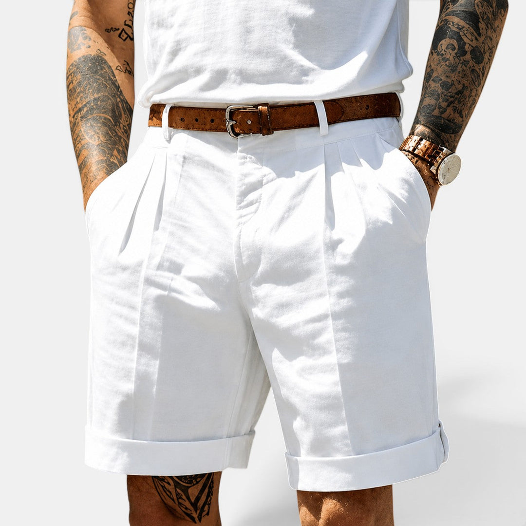 Men's Relaxed Linen Shorts – Kalanzo