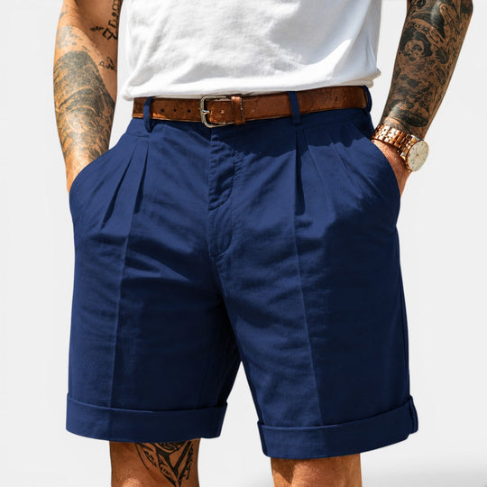 Men's Relaxed Linen Shorts – Kalanzo
