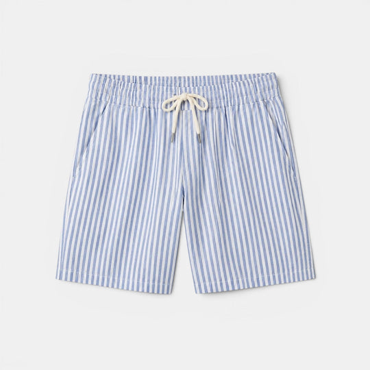 Men's Striped Linen Shorts – Kalanzo