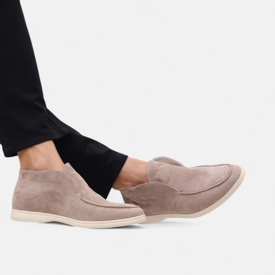 Men's Old Money High Suede Loafers – Kalanzo