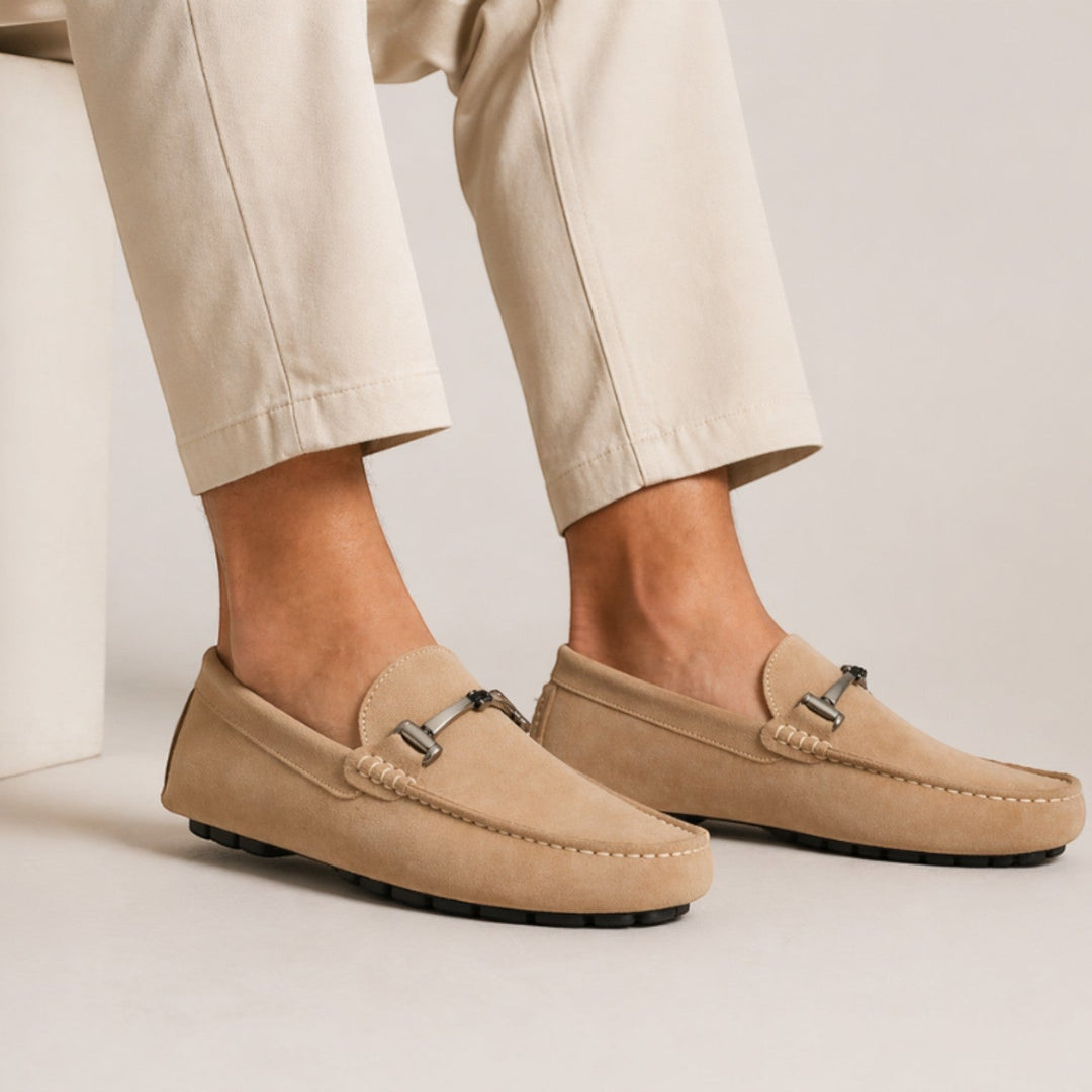 Men's Suede Outdoor Summer Loafers – Kalanzo