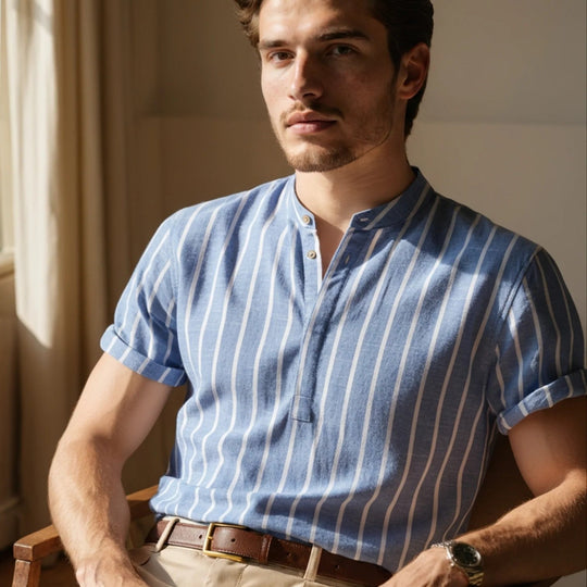 Men's Linen Shirt – Kalanzo