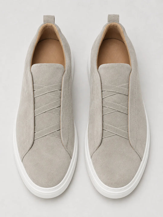 Men's Slip-On Sneakers | Lightweight Canvas Loafer Shoes