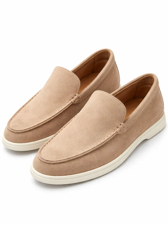 Men's Suede Slip-On Loafers | Driving Shoes