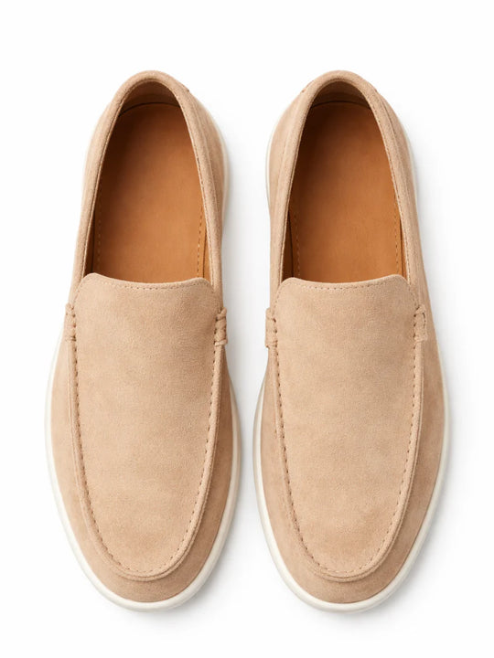 Men's Suede Slip-On Loafers | Driving Shoes