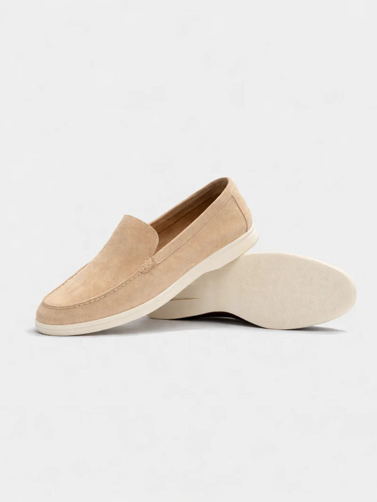 Men's Suede Slip-On Loafers | Driving Shoes