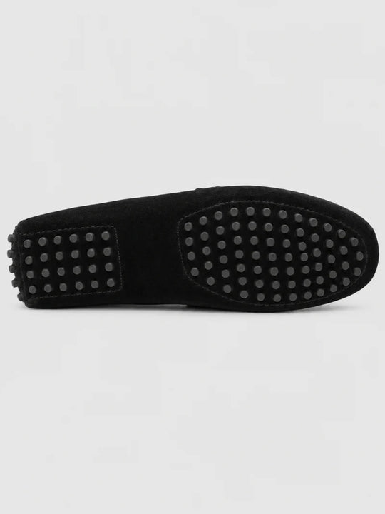 Men's Suede Penny Loafers | Classic Slip-On Dress Shoes
