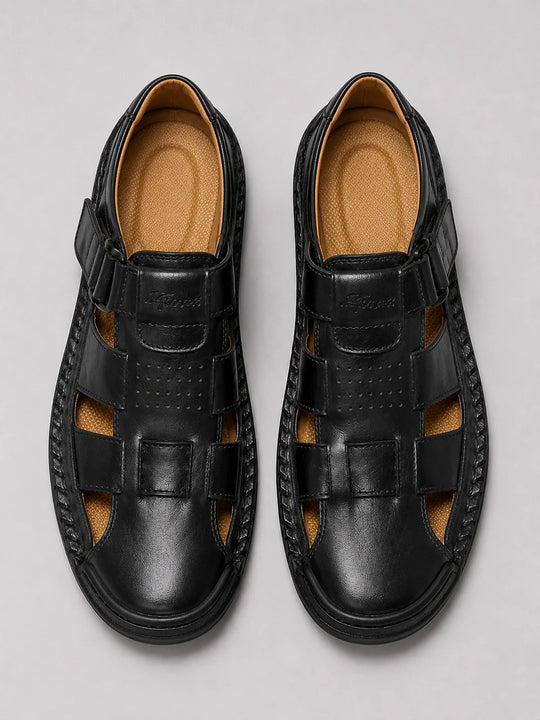 Men's Leather Sandals | Lightweight Summer Walking Shoes
