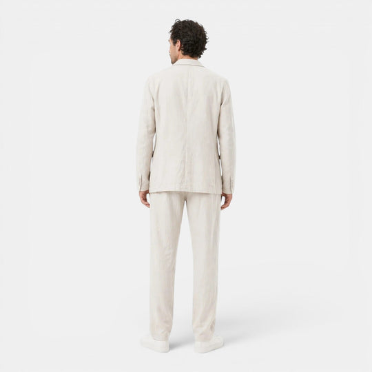 Men's Breathable Linen Two-Piece Suit – Kalanzo