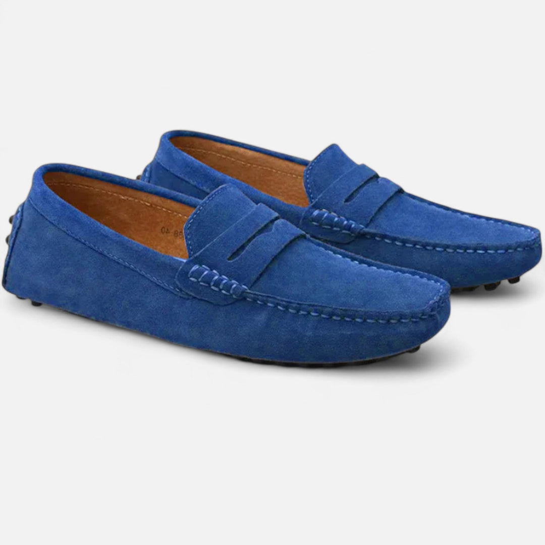 Men's Suede Driver Loafers – Kalanzo