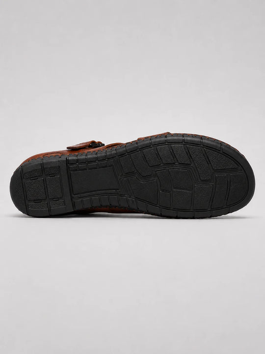 Men's Leather Sandals | Lightweight Summer Walking Shoes