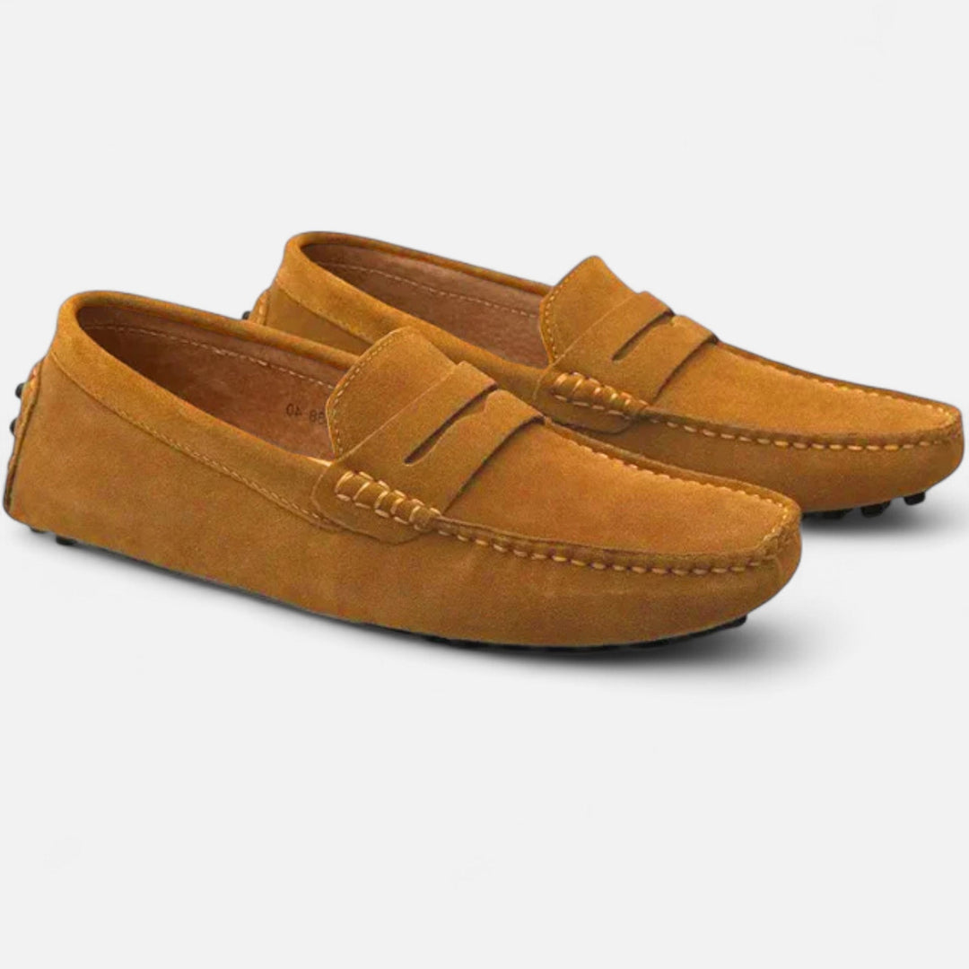 Men's Suede Driver Loafers – Kalanzo