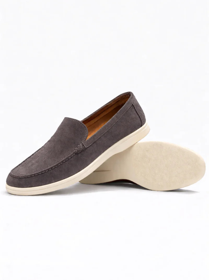 Men's Suede Slip-On Loafers | Driving Shoes