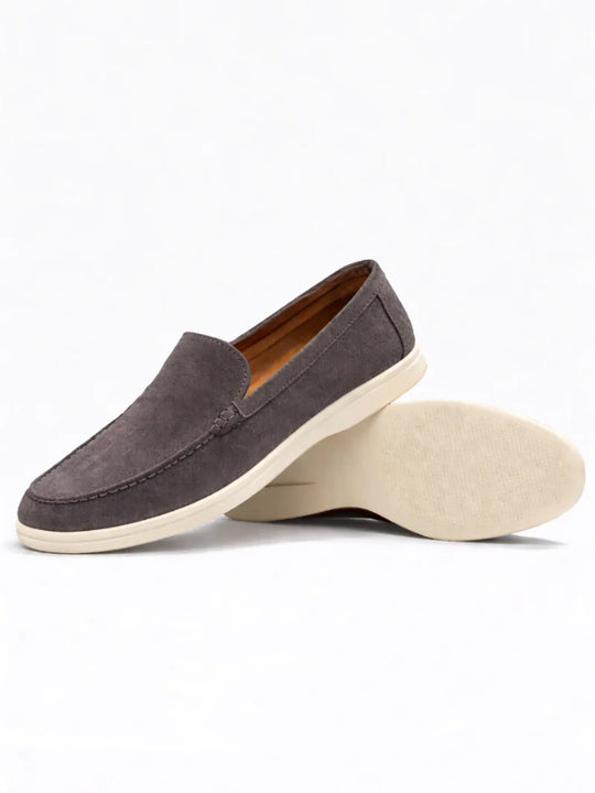 Men's Suede Slip-On Loafers | Driving Shoes