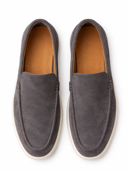 Men's Suede Slip-On Loafers | Driving Shoes