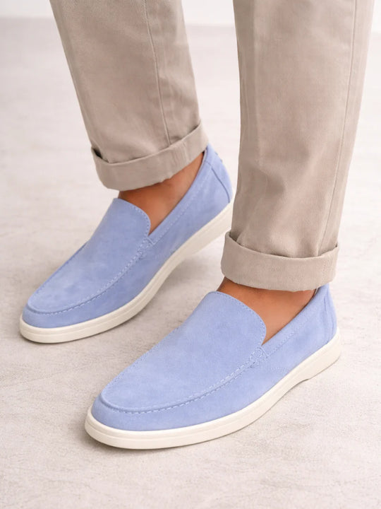 Men's Suede Slip-On Loafers | Driving Shoes