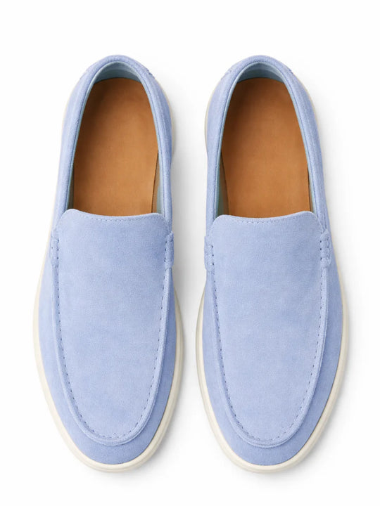 Men's Suede Slip-On Loafers | Driving Shoes