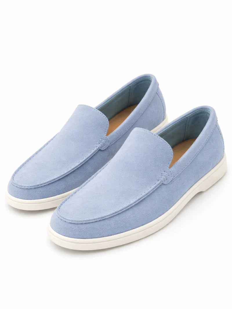 Men's Suede Slip-On Loafers | Driving Shoes