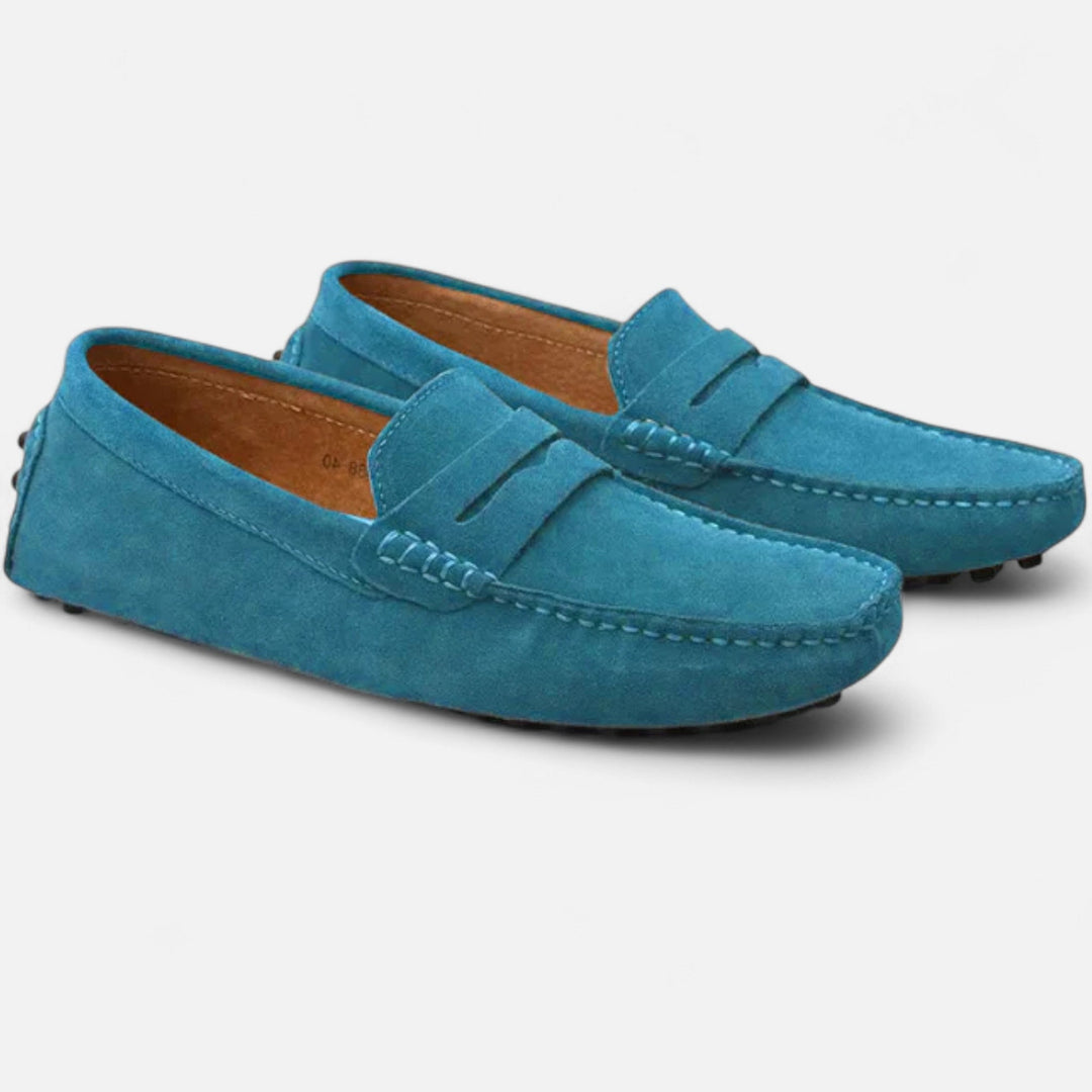 Men's Suede Driver Loafers – Kalanzo