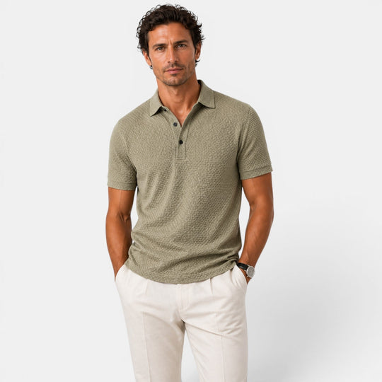 Men's Breathable Polo Shirt – Kalanzo
