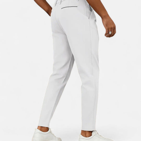 Men's Classic Pleated Business Trousers – Kalanzo