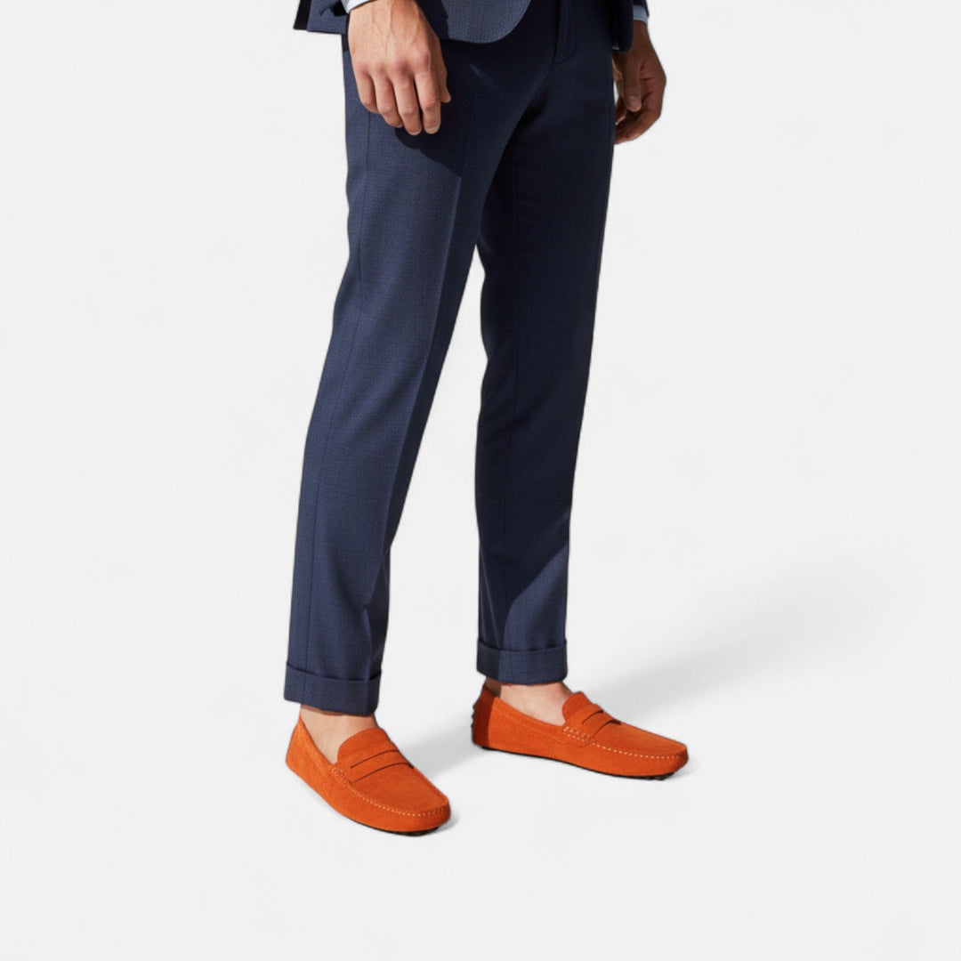 Men's Suede Driver Loafers – Kalanzo