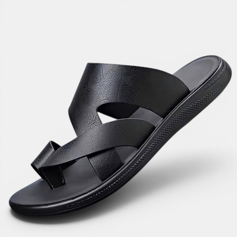 Men's Comfortable Leather Sandals – Kalanzo