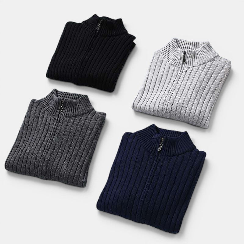 Men's Full-Zip Sweater – Kalanzo