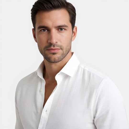 Men's Breathable Linen Shirt – Kalanzo