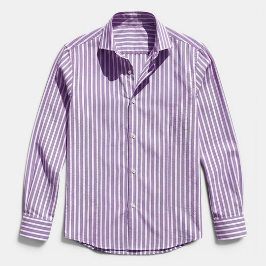 Men's Striped Classic Shirt – Kalanzo