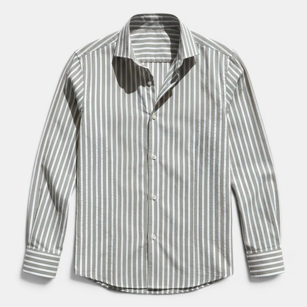 Men's Striped Classic Shirt – Kalanzo