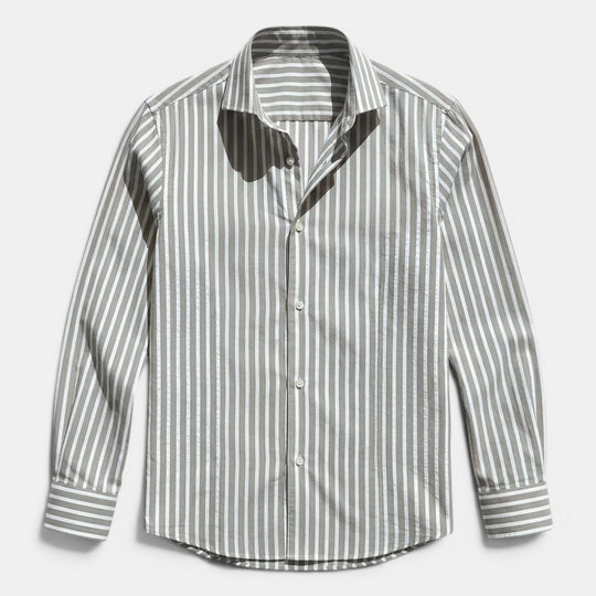 Men's Striped Classic Shirt – Kalanzo