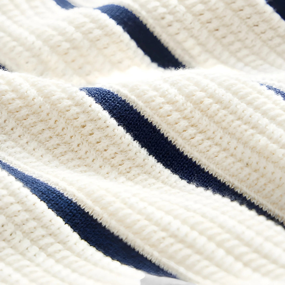 Men's Striped Knit Shirt – Kalanzo