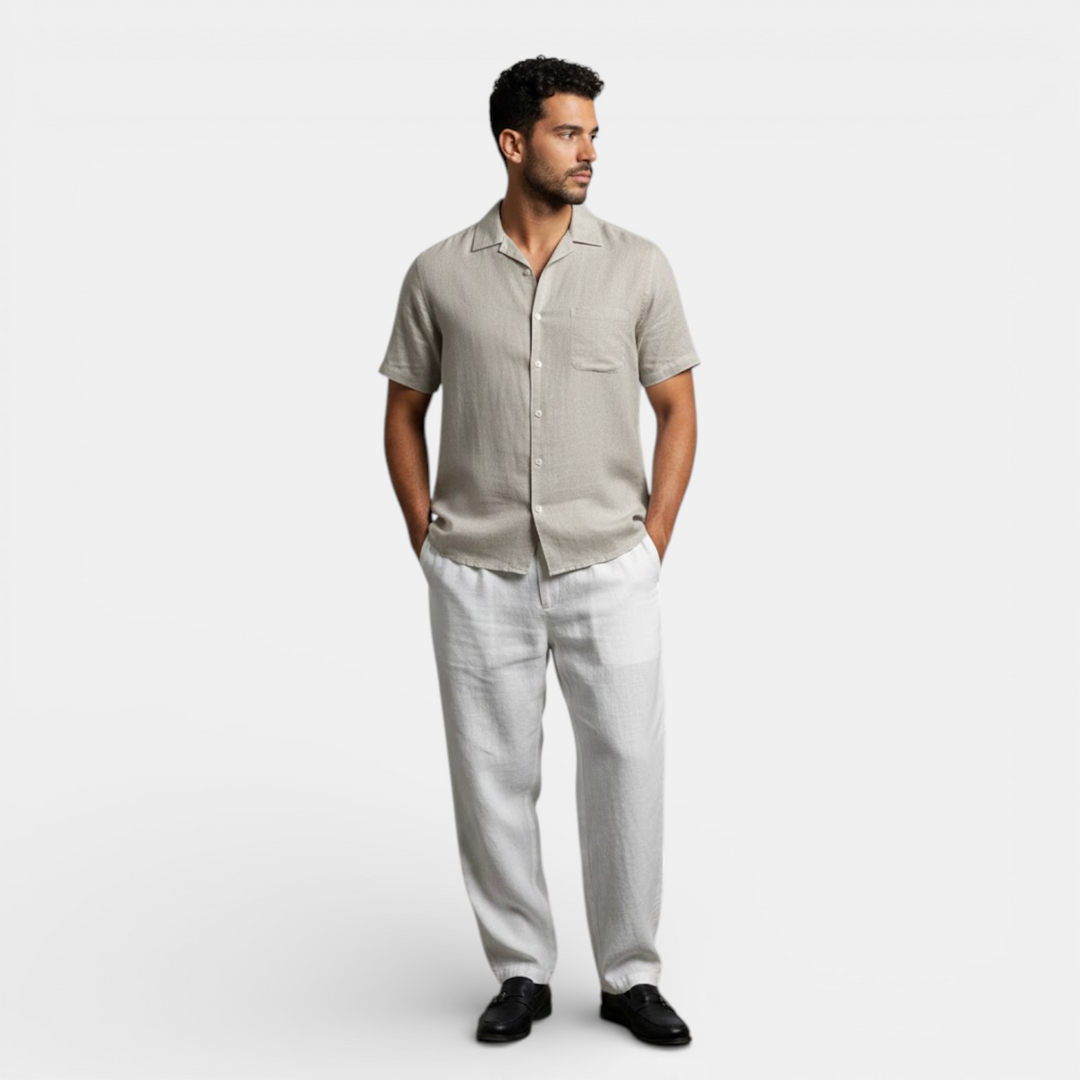 Men's Short Sleeve Summer Shirt – Kalanzo