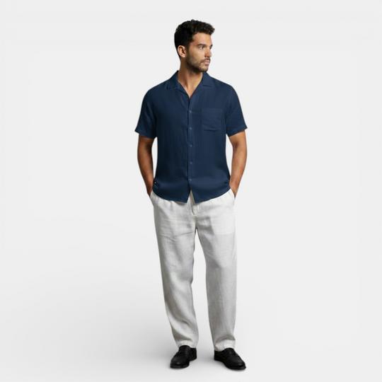 Men's Short Sleeve Summer Shirt – Kalanzo