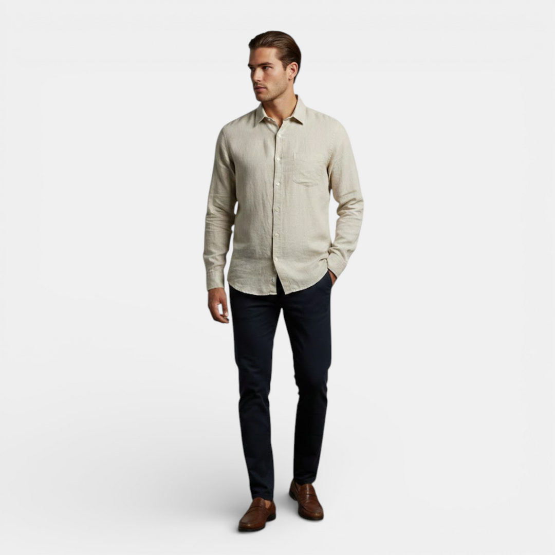 Men's Long Sleeve Breathable Summer Shirt – Kalanzo